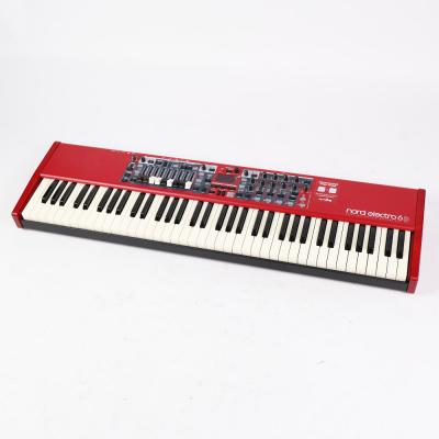 【中古】 CLAVIA Nord Electro 6D 73 73鍵 ステージキーボード 本体画像 斜め
