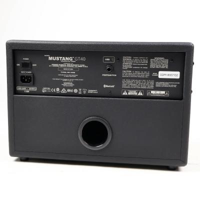 【中古】 ギターアンプ フェンダー Fender MUSTANG GT 40 ギターアンプ 本体画像 裏