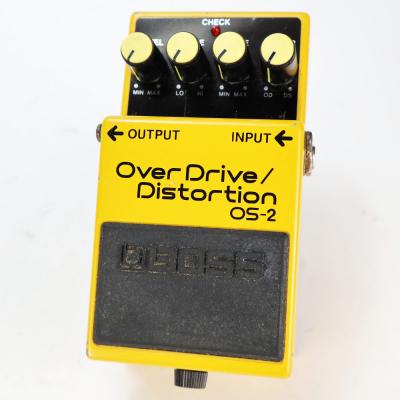 【中古】オーバードライブ ディストーション エフェクター BOSS OS-2 OverDrive Distortion ギターエフェクター