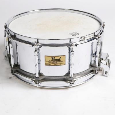 【中古】スネアドラム パール Pearl Free Floating Snare Steel Shell 14×6.5 Made in Japan