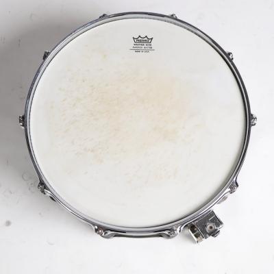 【中古】スネアドラム パール Pearl Free Floating Snare Steel Shell 14×6.5 Made in Japan 打面