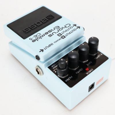 【中古】コーラスアンサンブル エフェクター BOSS CE-5 Chorus Ensemble ギターエフェクター 本体画像 斜め