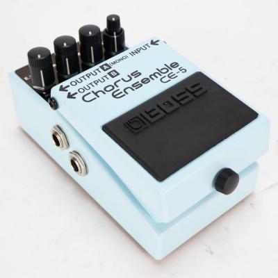 【中古】コーラスアンサンブル エフェクター BOSS CE-5 Chorus Ensemble ギターエフェクター 本体画像 斜め 2