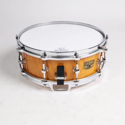 【中古】 スネアドラム タマ TAMA BIRD’S EYE ALL MAPLE SNARE DRUMS 14x5 Made in Japan サイド