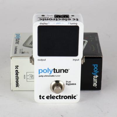 【中古】 チューナー tc electronic PolyTune 1 ポリフォニックチューナー ポリチューン ペダルチューナー