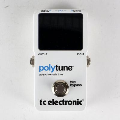 【中古】 チューナー tc electronic PolyTune 1 ポリフォニックチューナー ポリチューン ペダルチューナー 正面