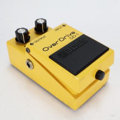 【中古】 オーバードライブ エフェクター BOSS OD-1 Over Drive 1982年製 ギターエフェクター 側面