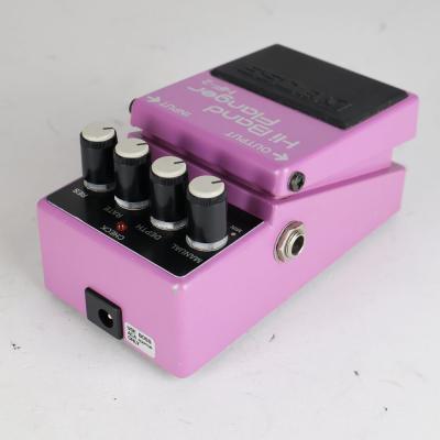 【中古】ハイバンドフランジャー エフェクター BOSS HF-2 Hi Band Flanger Made in Japan ボス ギターエフェクター 側面