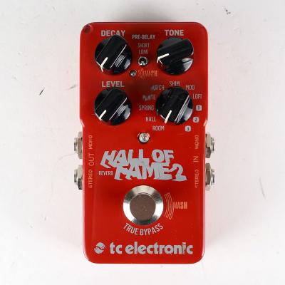 【中古】 tc electronic Hall of Fame 2 Reverb リバーブ ギターエフェクター TCエレクトロニック ホールオブフェイム 正面