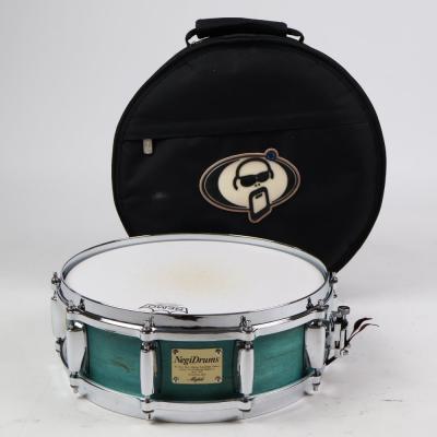 【中古】スネアドラム ネギドラム Negi Drums MR1445D-S2B Maple Shell Snare Drum 14x4.5