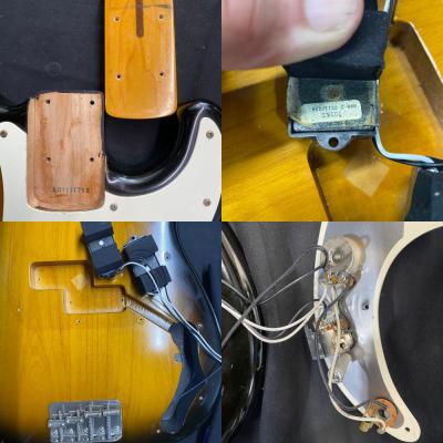 【中古】 エレキベース Edwards by ESP E-PB-83M/LT 2Tone Sunburst 2011年製 Seymour Duncan SPB-2ピックアップ搭載 ピックアップ、ネック