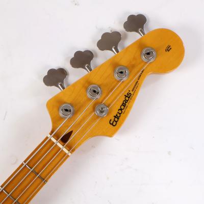 【中古】 エレキベース Edwards by ESP E-PB-83M/LT 2Tone Sunburst 2011年製 Seymour Duncan SPB-2ピックアップ搭載 ヘッド