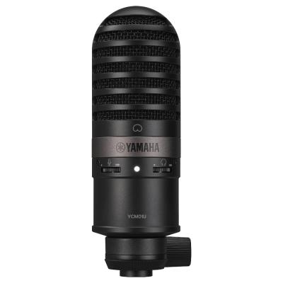 【訳あり】 YAMAHA ヤマハ YCM01U B USBマイクロフォン コンデンサー ブラック アウトレット 正面