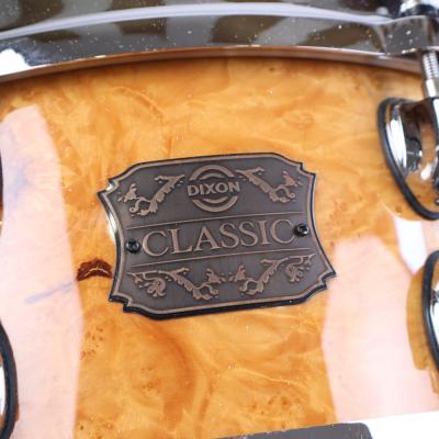 【中古】DIXON ディクソン CLASSIC Maple Burl 14x5.5 スネアドラム 詳細画像