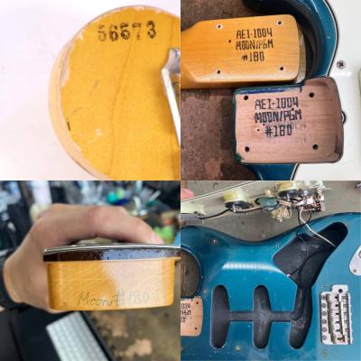 【中古】 エレキギター MOON ST CLASSIC Lake Placid Blue Mod. ムーン ストラトタイプ ST-C 詳細画像