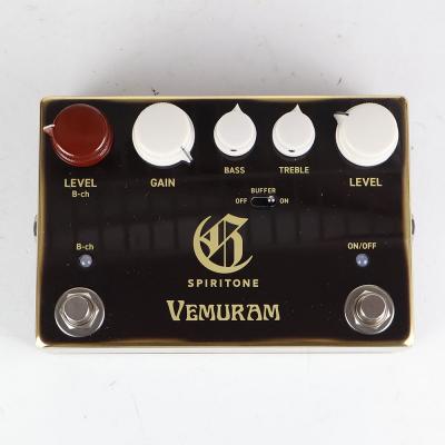 【中古】 VEMURAM ベムラム SPIRITONE Char Signature オーバードライブ ギターエフェクター 正面