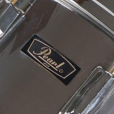【中古】 Pearl パール MAPLE FIBER GLASS 14x6.5 メイプルシェル スネアドラム MADE IN JAPAN エンブレム