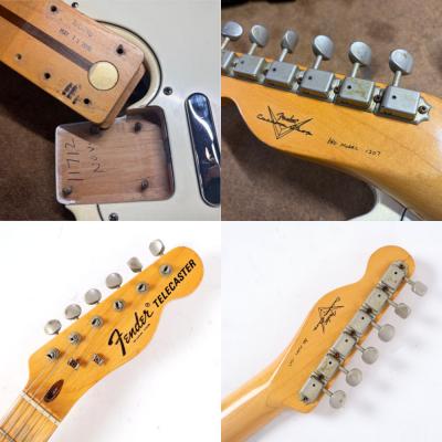 【中古】 エレキギター Fender Custom Shop Telecaster Pro Relic Maple FingerBoard Vintage White 2010年製 フェンダーカスタムショップ テレキャスタープロ レリック 詳細画像