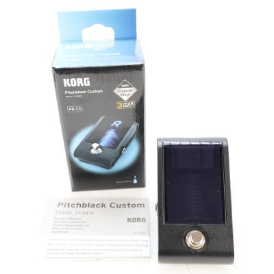 【中古】 チューナー KORG PB-CS Pitchblack Custom ギターチューナー ピッチブラックカスタム