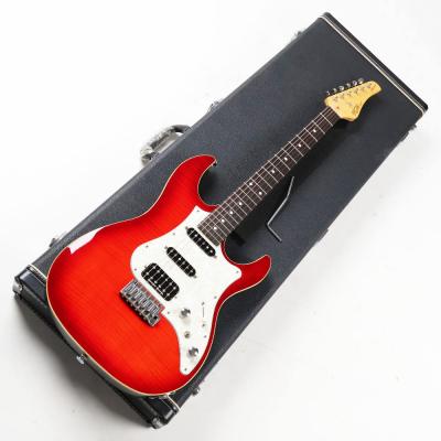 【中古】 エレキギター Fujigen JOS-FM-R J-Standard ODYSSEY Transparent Red Burst 2016年製 Seymour Duncanピックアップ搭載