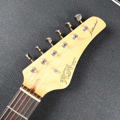 【中古】 エレキギター Fujigen JOS-FM-R J-Standard ODYSSEY Transparent Red Burst 2016年製 Seymour Duncanピックアップ搭載 ヘッド画像