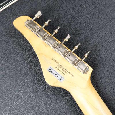 【中古】 エレキギター Fujigen JOS-FM-R J-Standard ODYSSEY Transparent Red Burst 2016年製 Seymour Duncanピックアップ搭載 ヘッド裏画像