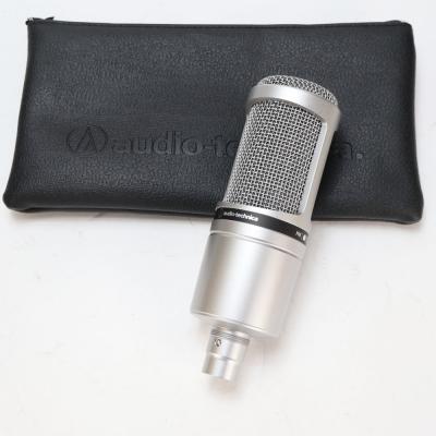 【中古】 コンデンサーマイク AUDIO-TECHNICA AT2020GM オーディオテクニカ オーテク ガンメタリックカラー シルバー