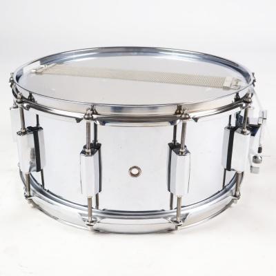 【中古】 スネアドラム パール Pearl Steel shell 14x6.5 本体画像 裏