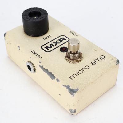 【中古】 ブースター エフェクター MXR M-133 MICRO AMP マイクロアンプ ギターエフェクター 本体画像 斜め 2
