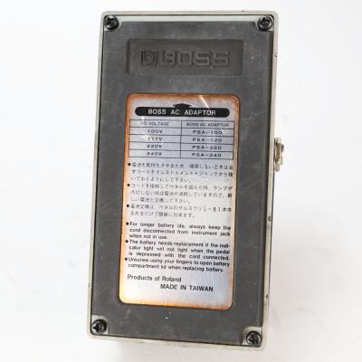 【中古】メタルゾーン エフェクター BOSS MT-2 Metal Zone ボス ギターエフェクター 本体画像 裏