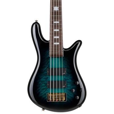 エレキベース 5弦ベース Spector Icon NS-5 Neck-Through Black and Blue スルーネック仕様 スペクター アイコンシリーズ ボディ画像