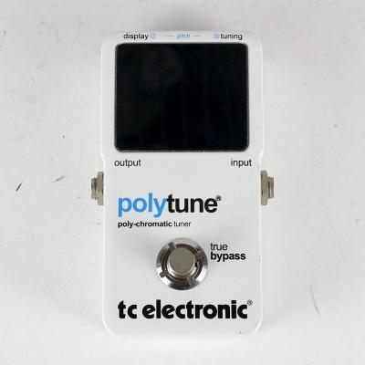 【中古】 チューナー tc electronic PolyTune 1 ポリフォニックチューナー ポリチューン ペダルチューナー