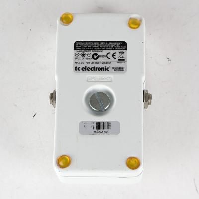 【中古】 チューナー tc electronic PolyTune 1 ポリフォニックチューナー ポリチューン ペダルチューナー 裏面