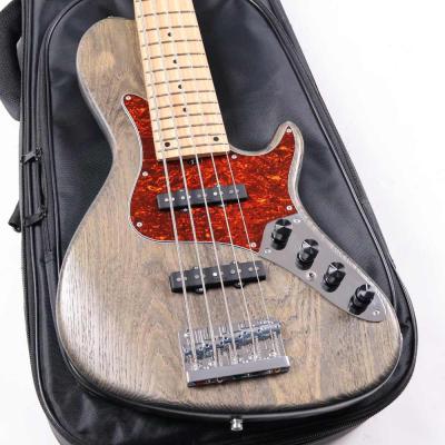【中古】Sadowsky サドウスキー MetroLine ML24 SV5 ASH TS NB 5st Vintage Single Cut Bass 2022年製 Made in Germany 5弦エレキベース ボディ画像