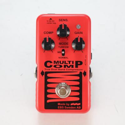 【中古】 ベース用エフェクター コンプレッサー EBS MULTICOMP BLUE LABEL 限定カラー マルチコンプ ブルーラベル
