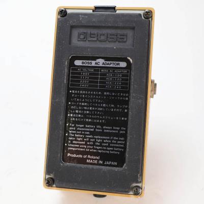 【中古】 オートワウ エフェクター BOSS TW-1 T Wah Made in Japan ギターエフェクター 本体画像 裏