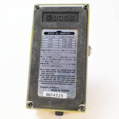 【中古】オーバードライブ ディストーション エフェクター BOSS OS-2 OverDrive Distortion ギターエフェクター 本体画像 裏