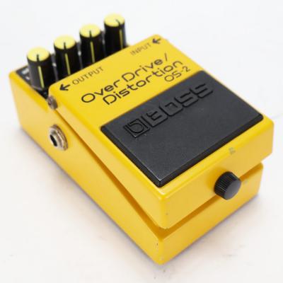 【中古】オーバードライブ ディストーション エフェクター BOSS OS-2 OverDrive Distortion ギターエフェクター 本体画像 斜め 2