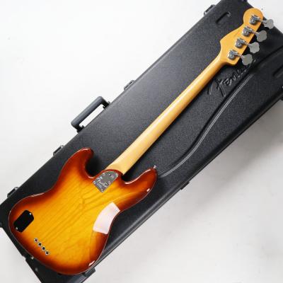 【中古】 エレキベース Fender American Elite Jazz Bass Ash Body Maple Fingerboard Tobacco Sunburst 2016年製 ボディバック画像