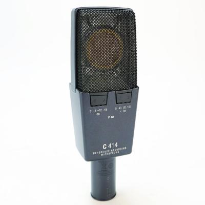 【中古】 マイク AKG C414 XLS サイドアドレス型 コンデンサーマイクロホン アカゲ アーカーゲー C414 背面