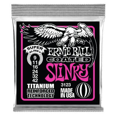 ERNIE BALL 3123/Coated Super Slinky コーティングエレキギター弦