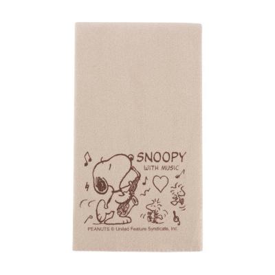 Snoopy With Music スヌーピー Scloth Sx 楽器用クロス 高級楽器用クロス スヌーピーとサクソフォンデザイン Chuya Online Com 全国どこでも送料無料の楽器店