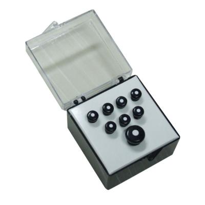 MARTIN 18APP21 ブリッジピン&エンドピンセット ブラック/ホワイト