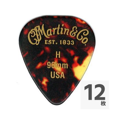 MARTIN TearDrop Heavy 0.96 ギターピック ティアドロップ型 ヘビー 12枚セット