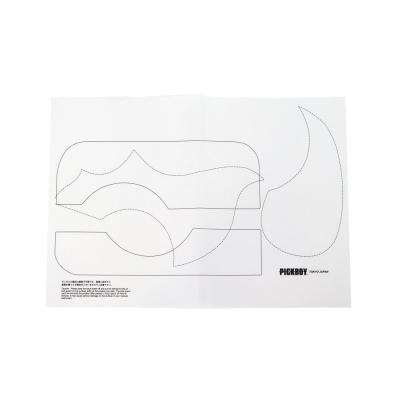 PICKBOY ピックボーイ PG-70/BL ブラック ゴルベ板 ガイドシート付属 ガイドシート