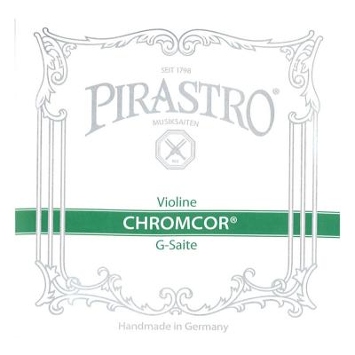 PIRASTRO Chromcor 319420 G線 クロームスチール バイオリン弦
