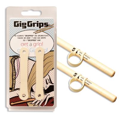 GigGrips Ivory スティック用ラバーベルト
