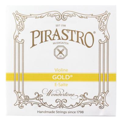 PIRASTRO Gold 315121 E線 ボールエンド スチール バイオリン弦