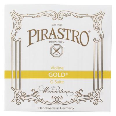 PIRASTRO Gold 215421 G線 ガット・シルバー巻き バイオリン弦