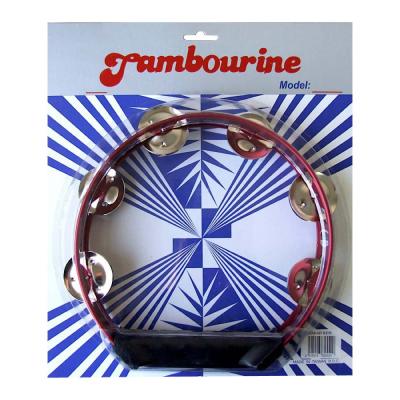 KIKUTANI MM-6H RED アルミタンバリン 8インチ